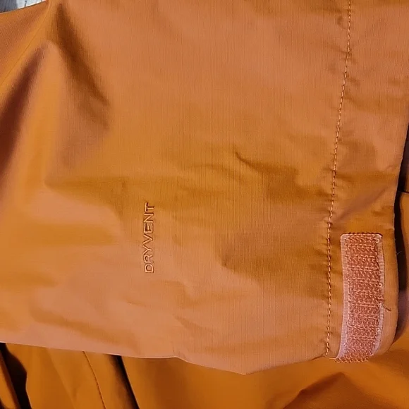 The North Face Windbreaker Adult XXL Dark Orange Full Zip Dry Vent Jacket Pocket - Picture 11 of 15